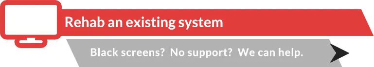 Rehab an existing system