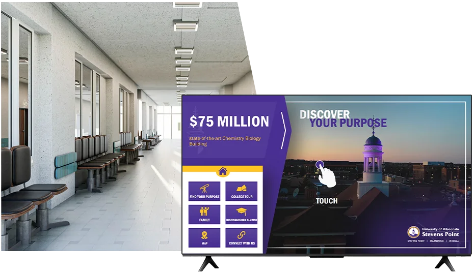 University interactive display